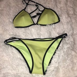 triangle victoria secret bikini set